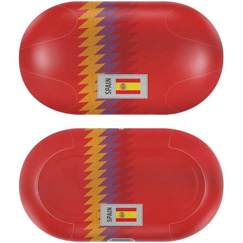 Spain Soccer Flag Galaxy Buds Plus Skin
